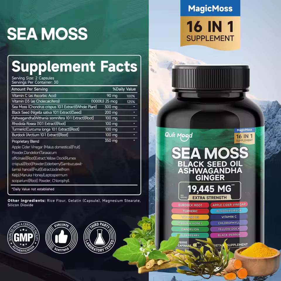 16 In 1 - Sea Moss Bundle